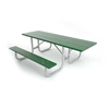 Frog Furnishings Green 6' ADA Galvanized Frame Table PB 6GREGFPICADA